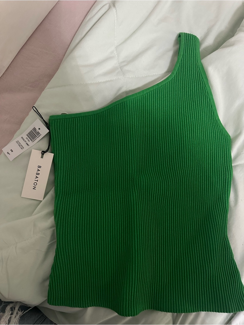 BNWT ARITIZIA sculpt knit one shoulder top